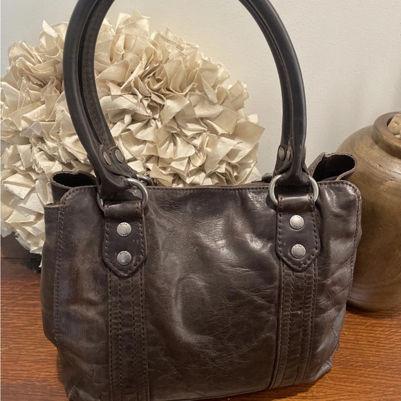 Frye Melissa Shoulder Bag Slate $398 - Picture 4 of 15
